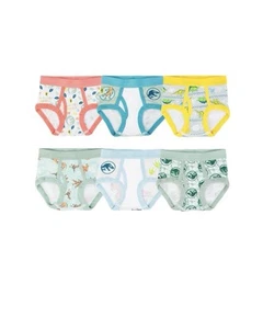 Jurassic World Toddler Boy Briefs size 2t/3t, 6 pack NEW - Picture 1 of 5