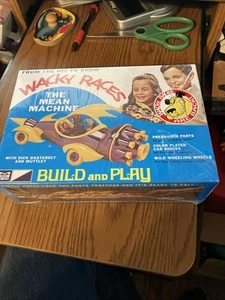 MPC Wacky Races The Mean Machine Build and Play New Factory Sealed !!! - Picture 1 of 6