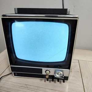 Vintage Sony portable transistor TV TV-920U Power Tested Working - Picture 1 of 15