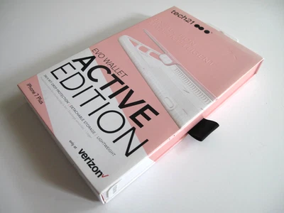 Tech21 Active Edition Evo Wallet Case for iPhone 8 Plus/ 7 Plus – Pink/White - Image 1 of 4