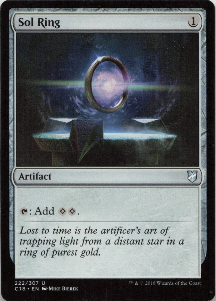 Sol Ring U Commander 2018 222 - LP MTG - Image 1 of 1