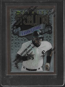 FRANK THOMAS 1996 TOPPS FINEST STERLING WITH LABEL # 48 NICE CARD - Picture 1 of 2