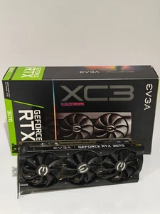 EVGA XC3 Ultra GeForce RTX 3070 8GB RAM - Graphics Card - Excellent Condition - Picture 1 of 10