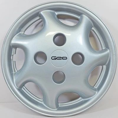 👀 ONE 1995-1997 Geo Metro 13" tapacubos/cubierta de rueda GM # 30014211 ✅ Foto 1 de 4