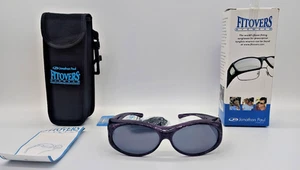 Jonathan Paul Fitovers Aurora AR011S Sonnenbrille lila Herz klein über Brille - Bild 1 von 8