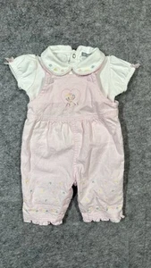 Baby Girl Clothes New Vintage Carter's 3 Month 2pc Sweet Daisy Pink Outfit - Picture 1 of 10