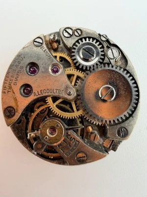 Blancpain A. LeCoultre 15J Swiss Watch Movement w/ Dial – Parts or Repair - Image 1 of 3