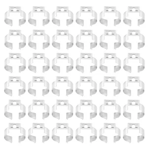 120Pcs T8 LED Light Bulbs U Clips Holder Fluorescent Tube Lamp Bracket G3R24580 - Picture 1 of 8