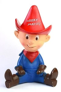 1960 s MARKY MAYPO Vintage Soft Vinyl Toy Advertising Serial 2nd Second Model Ke - Picture 1 of 4