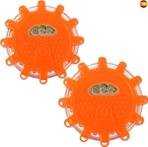  Luz Emergencia Coche Averia, Intermitente con Base Magnética para el   - Imagen 1 de 7