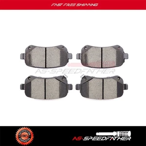 SPD1326-8438C 4X Rear Ceramic Brake Pads for DODGE CHRYSLER Ram Volkswagen - Picture 1 of 7