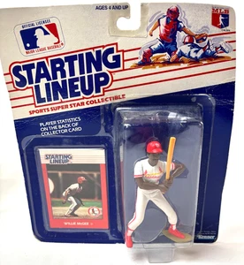 1988 Willie McGee - Startup Lineup Figure and Card New in Box Cardinals #51 - Picture 1 of 5