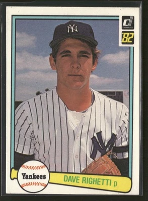Dave Righetti дебютант 1982 Donruss #73 RC New York Yankees - Изображение 1 из 2