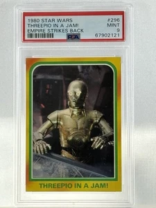 1980 Topps Star Wars The Empire Strikes Back Card #296 Threepio In A Jam PSA 9 - Picture 1 of 2