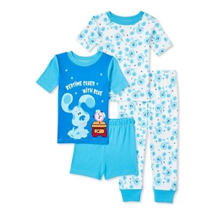 BLUES CLUES 4 PIECE PAJAMA SET SIZE 12 MONTHS 2T NEW - Picture 1 of 1