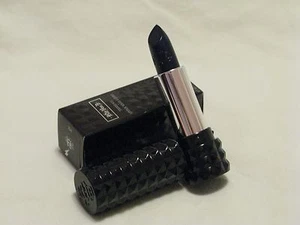 Kat Von D Studded Kiss Lipstick 'Poe' Deep Navy Shimmer NIB Full Size - Picture 1 of 4
