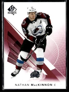 2017-18 Sp authentic red Nathan MacKinnon #25 H9R1C - Picture 1 of 2