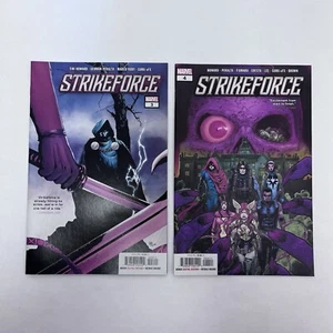 Strikeforce Marvel Comics Lotto di 2 numeri #3-4 (2020) fumetti da collezione MCU - Foto 1 di 2