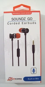 Nuevos auriculares con cable Soundz Go, soluciones Zipkord, micrófono incorporado - Imagen 1 de 3