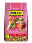 Raff Perokito Vogelfutterfutter 500g Nymphensittiche Geflügelfutter mit Früch...