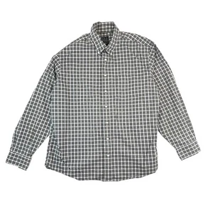 Camicia da uomo Jos A Bank Executive Collection maniche lunghe abbottonate cotone verde XL - Foto 1 di 7