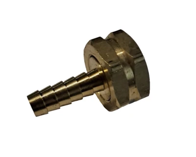 Female Garden Hose Fitting FGH  To 3/8" Barb  Adaptor 8.705-091.0 - Image 1 of 4