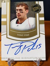 TONY PIKE 2010 Press Pass Auto RC On Card Autograph Cincinnati BEARCATS QB