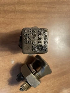 Burndy Messing Drahtschuhe "BUG" Old Stock - Bild 1 von 2