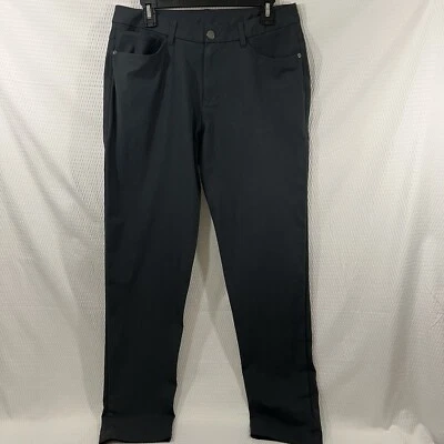 Pantalones Lululemon Para Hombre ABC Calce Clásico Warpstreme 5 Bolsillos Talla 32 Tela Defecto Foto 1 de 4