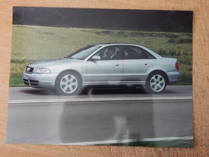 AUDI B5 S4 SALOON (2.7 V6 biturbo 265hp) ORIGINAL PRESS PHOTO 9"x7" October 1997 - Picture 1 of 2
