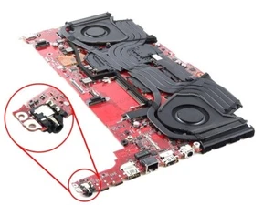 ASUS GA503QS RYZEN 9 5900HX 8GB RAM RTX3070 MOTHERBOARD ***BROKEN AUDIO JACK*** - Photo 1/2
