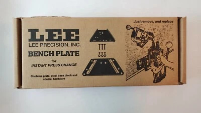 LEE 90251 Bench Plate Steel Base Block Quick Press Removal  - Image 1 of 4