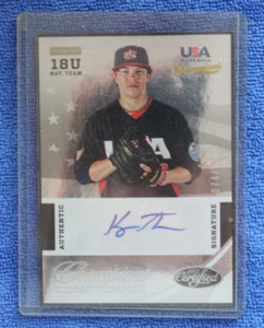2013 USA Champions Mirror Silver Auto Keegan Thompson 74/299 - Picture 1 of 9