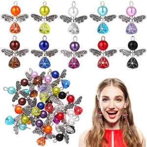 20 Pcs Alloy Pendant Jewelry Wings Hanging Pendants Cute Charms for Making - Picture 1 of 11