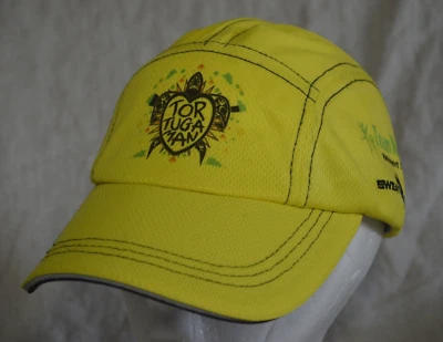 Gorra de entrenamiento multideporte de 5 paneles ligera amarilla ajustable por Sweat Vac Foto 1 de 4