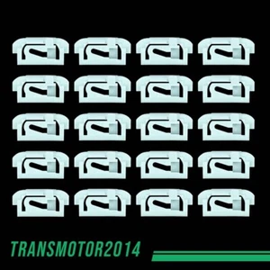 20PCS WINDSHIELD & REAR WINDOW TRIM MOLDING CLIPS FIT FOR 1978-1988 GM G-BODY  - Foto 1 di 9