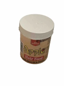 Improved Apple Hair Food Cream Olive Oil & Protein. 100g Expires 2028. - Picture 1 of 3