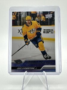 2023-24 Upper Deck Young Guns Jake Livingstone #245