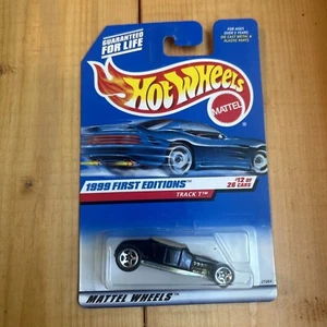 Hot Wheels 1999 First Editions Track T Roadster Hot Rod Black Diecast #917 NEW - Picture 1 of 3