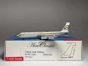 Aeroclassics 1:400 Libyan Arab Cargo Boeing 707-300 TF-VLJ ACTFVLJ - Picture 1 of 2