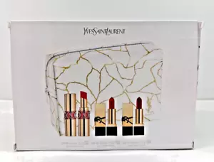 Yves Saint Laurent Best of YSL Rouge Pur Couture Lipstick 4pc Holiday Gift Set💕 - Picture 1 of 9