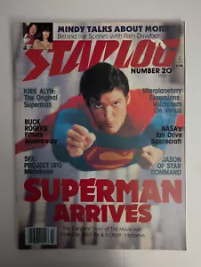 Starlog Magazine No. 20 March 1979 Superman Pam Dawber Jason Of Star Command - Picture 1 of 4