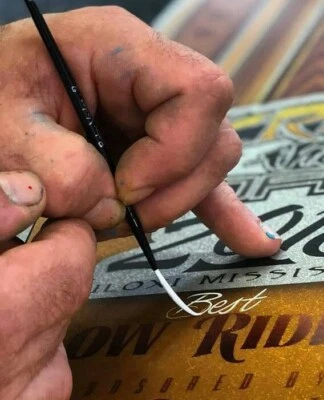 Natural Real Hair - Pro Series #2 PREMIUM DETAIL Artist Brush - PROS KNOW Foto 1 de 4