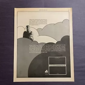Alan Parsons Project Tales of Mystery Original 1976 11"x13,5" Werbung Promo - Bild 1 von 1