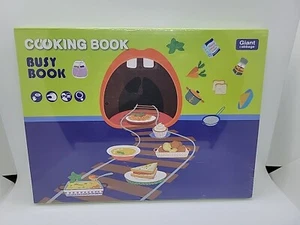 Busy Book for Toddlers Giant Cabbage Cook Book Sensory Toys Kids Learning - Picture 1 of 2