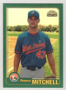 2001 Topps Chrome Traded Retrofractor #232 Thomas Mitchell Montreal Expos BV$3 - Picture 1 of 1