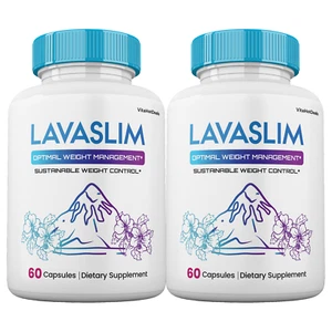 LavaSlim Capsules, Max Strength, Lava Slim Supplement for Men and Women (2 pack) - Picture 1 of 8