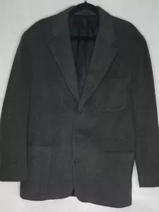 J Crew Men's Wool Cashmere Coat Size 42R - Picture 1 of 10
