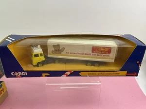 Corgi C1231 Volvo Globetrotter Semi Steiff Plush Box 1985 1:64 England - Picture 1 of 15
