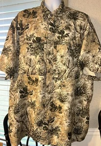 Game Guard Shooting Button Shirt Men 5xl Beige Vented Fishing Hunting Desert - Picture 1 of 10